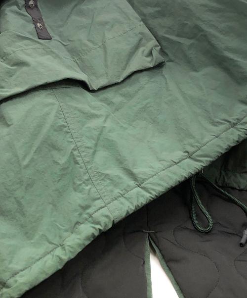 BAL（バル）BAL (バル) MULTI POCKET FISHTAIL COAT グリーン サイズ:Lの古着・服飾アイテム