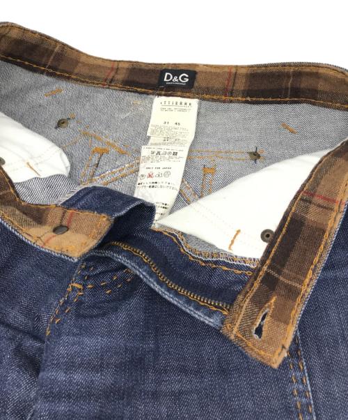 D&G（ディーアンドジー）D&G (ディーアンドジー) デニムパンツ ネイビー サイズ:31の古着・服飾アイテム