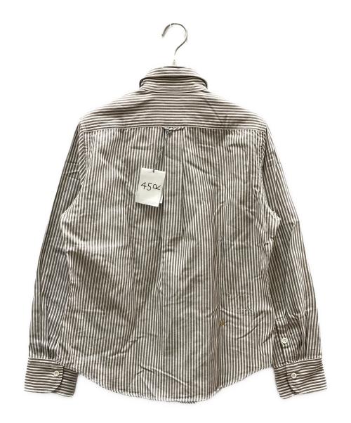 45R（フォーティファイブ・アール）45R (フォーティーファイブアール) 薄オックスのプティローファーシャツ グレー サイズ:FREEの古着・服飾アイテム