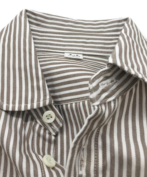 45R（フォーティファイブ・アール）45R (フォーティーファイブアール) 薄オックスのプティローファーシャツ グレー サイズ:FREEの古着・服飾アイテム