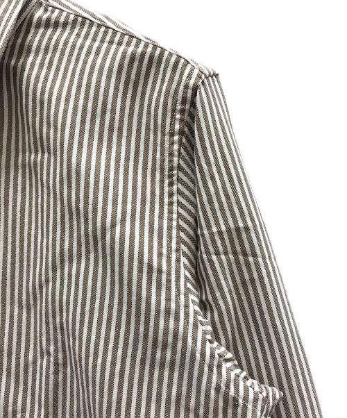 45R（フォーティファイブ・アール）45R (フォーティーファイブアール) 薄オックスのプティローファーシャツ グレー サイズ:FREEの古着・服飾アイテム