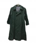 45Rフォーティファイブ・アール）の古着「リネンダブルコート」｜グリーン