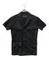 1piu1uguale3（ウノピュウノウグァーレトレ）の古着「半袖シャツ」｜ブラック