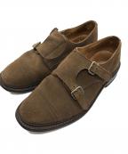 Tricker'sトリッカーズ）の古着「スウェードモンクシューズ」｜ブラウン