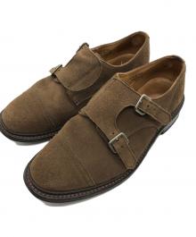 Tricker's（トリッカーズ）の古着「スウェードモンクシューズ」｜ブラウン