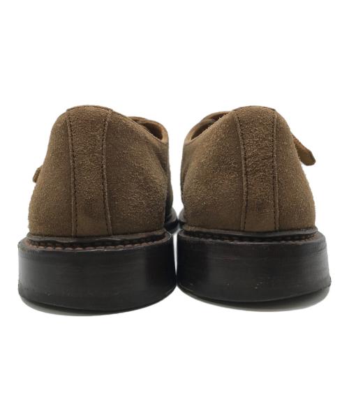 Tricker's（トリッカーズ）Tricker's (トリッカーズ) スウェードモンクシューズ ブラウン サイズ:UK 7 1/2の古着・服飾アイテム