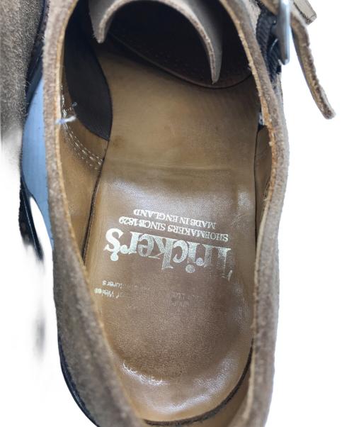 Tricker's（トリッカーズ）Tricker's (トリッカーズ) スウェードモンクシューズ ブラウン サイズ:UK 7 1/2の古着・服飾アイテム