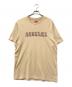 Supreme（シュプリーム）の古着「Old English Rhinestone S/S Top」｜ベージュ
