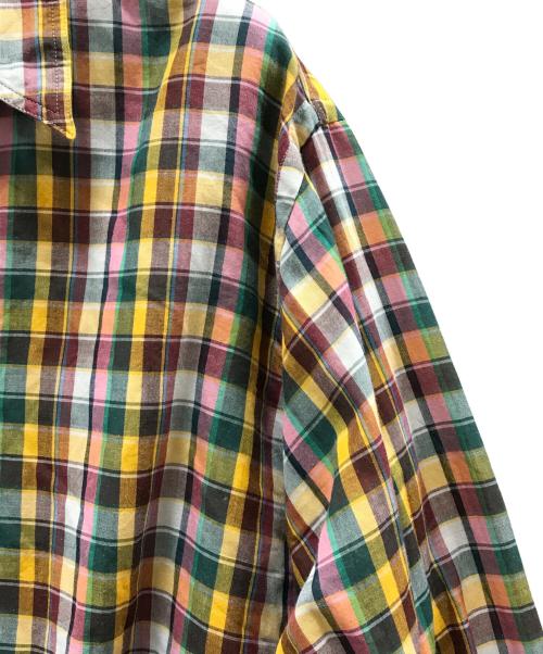 AURALEE（オーラリー）AURALEE (オーラリー) GIZA LIGHT WEIGHT DOUBLE-CLOTH P/O SHIRTS イエロー サイズ:3の古着・服飾アイテム