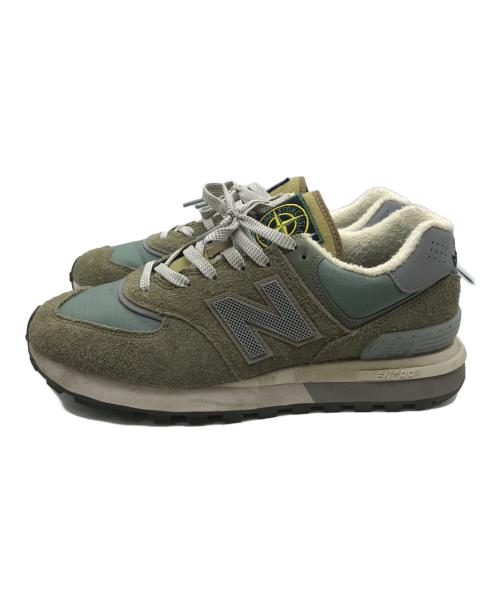 NEW BALANCE（ニューバランス）NEW BALANCE (ニューバランス) STONE ISLAND (ストーンアイランド) U574LGST グリーン サイズ:US10 1/2の古着・服飾アイテム