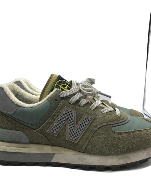 NEW BALANCE（ニューバランス）NEW BALANCE (ニューバランス) STONE ISLAND (ストーンアイランド) U574LGST グリーン サイズ:US10 1/2の古着・服飾アイテム
