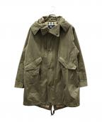 BURBERRY LONDONバーバリーロンドン）の古着「モッズコート」｜ベージュ