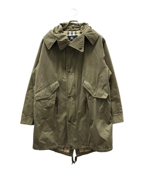 BURBERRY LONDON（バーバリーロンドン）BURBERRY LONDON (バーバリーロンドン) モッズコート ベージュ サイズ:Lの古着・服飾アイテム