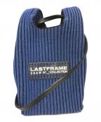 LASTFRAMEラストフレーム）の古着「METALLIC MARKET BAG MICRO」｜ブルー