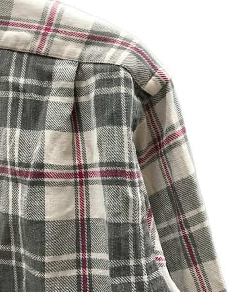RRL（ダブルアールエル）RRL (ダブルアールエル) チェックシャツ グレー サイズ:Sの古着・服飾アイテム
