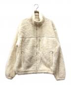MARKAWAREマーカウェア）の古着「アルパカフリースジャケット」｜ベージュ