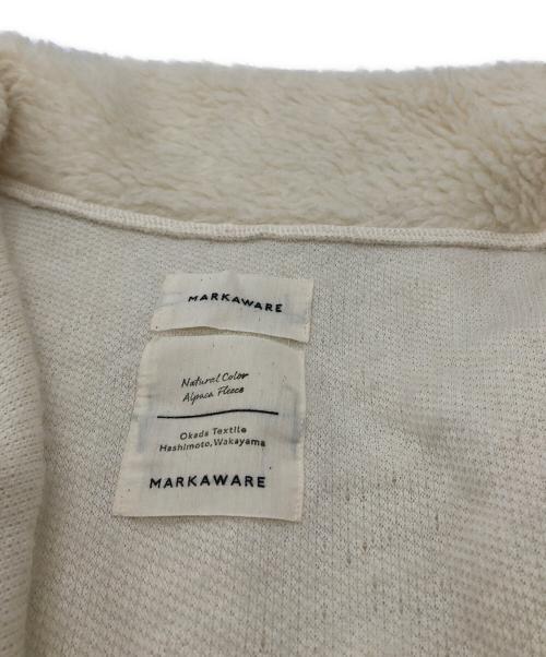 MARKAWARE（マーカウェア）MARKAWARE (マーカウェア) アルパカフリースジャケット ベージュ サイズ:2の古着・服飾アイテム