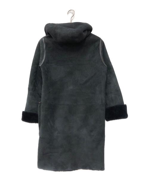 BACCA（バッカ）BACCA (バッカ) ムートンコート ブラック サイズ:36の古着・服飾アイテム