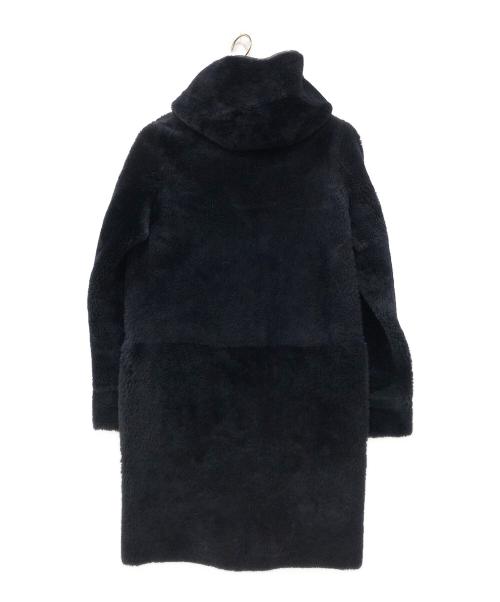 BACCA（バッカ）BACCA (バッカ) ムートンコート ブラック サイズ:36の古着・服飾アイテム