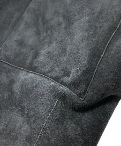 BACCA（バッカ）BACCA (バッカ) ムートンコート ブラック サイズ:36の古着・服飾アイテム