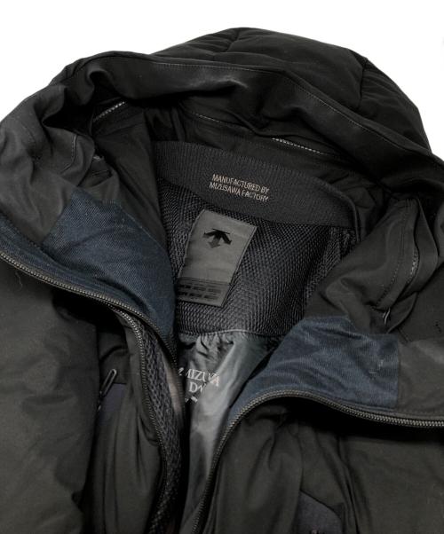 DESCENTE ALLTERRAIN（デザイント オルテライン）DESCENTE ALLTERRAIN (デザイント オルテライン) EDIFICE (エディフィス) 別注水沢マウンテニアライトダウンジャケット ブラック サイズ:Lの古着・服飾アイテム
