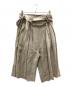 TOWAVASE（トワヴァーズ）の古着「リネンハーフパンツ」｜ベージュ