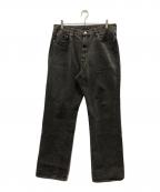 KAPTAIN SUNSHINEキャプテンサンシャイン）の古着「Skate Shoecut Denim Pants」｜グレー