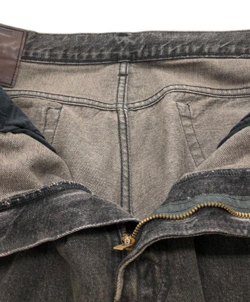 KAPTAIN SUNSHINE（キャプテンサンシャイン）KAPTAIN SUNSHINE (キャプテンサンシャイン) Skate Shoecut Denim Pants グレー サイズ:36の古着・服飾アイテム