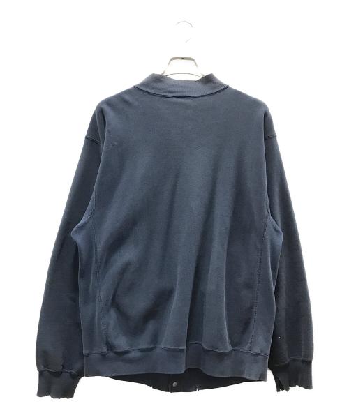 Champion REVERSE WEAVE（チャンピオン リバース ウィーブ）Champion REVERSE WEAVE (チャンピオン リバース ウィーブ) スナップカーディガン ネイビー サイズ:Lの古着・服飾アイテム