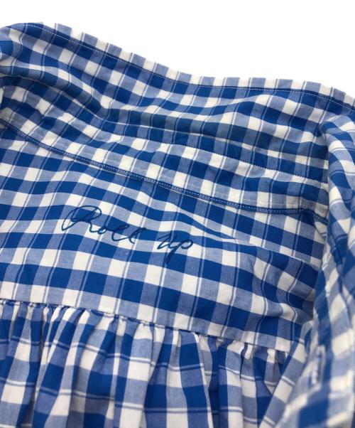 Porter Classic（ポータークラシック）Porter Classic (ポータークラシック) ロールアップシャツ ブルー サイズ:Sの古着・服飾アイテム