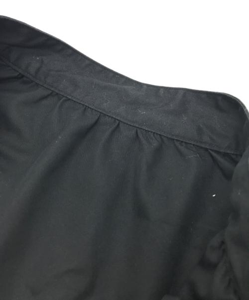 Porter Classic（ポータークラシック）Porter Classic (ポータークラシック) スタンドカラー ロングスモックシャツ ブラック サイズ:1の古着・服飾アイテム