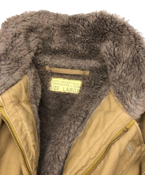 Buzz Rickson’s（バズリクソンズ）Buzz Rickson’s (バズリクソンズ) N-1 デッキジャケット ベージュ サイズ:Lの古着・服飾アイテム