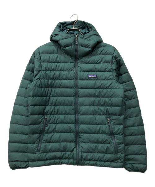 Patagonia（パタゴニア）Patagonia (パタゴニア) Down Sweater Hoody グリーン サイズ:Mの古着・服飾アイテム