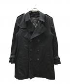 BLACK LABEL CRESTBRIDGEブラックレーベル クレストブリッジ）の古着「ライナー付トレンチコート」｜ブラック