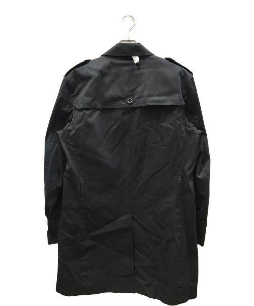 BLACK LABEL CRESTBRIDGE（ブラックレーベル クレストブリッジ）BLACK LABEL CRESTBRIDGE (ブラックレーベル クレストブリッジ) ライナー付トレンチコート ブラック サイズ:LLの古着・服飾アイテム