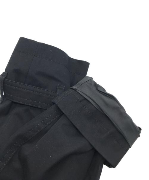 BLACK LABEL CRESTBRIDGE（ブラックレーベル クレストブリッジ）BLACK LABEL CRESTBRIDGE (ブラックレーベル クレストブリッジ) ライナー付トレンチコート ブラック サイズ:LLの古着・服飾アイテム