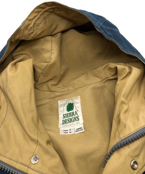 SIERRA DESIGNS（シエラデザインズ）SIERRA DESIGNS (シエラデザインズ) マウンテンパーカー ブルー サイズ:Mの古着・服飾アイテム