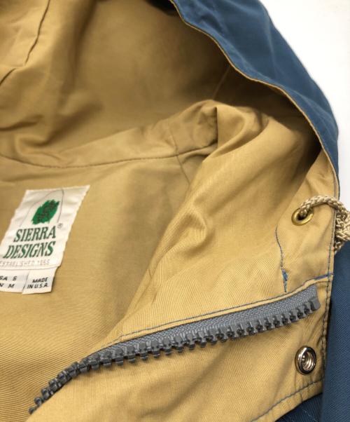 SIERRA DESIGNS（シエラデザインズ）SIERRA DESIGNS (シエラデザインズ) マウンテンパーカー ブルー サイズ:Mの古着・服飾アイテム