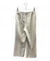AURALEE (オーラリー) WOOL MAX SERGE SLACKS ベージュ サイズ:1：7000円