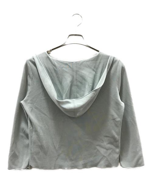 FOXEY（フォクシー）FOXEY (フォクシー) Cardigan Relax Houdie スカイブルー サイズ:40の古着・服飾アイテム