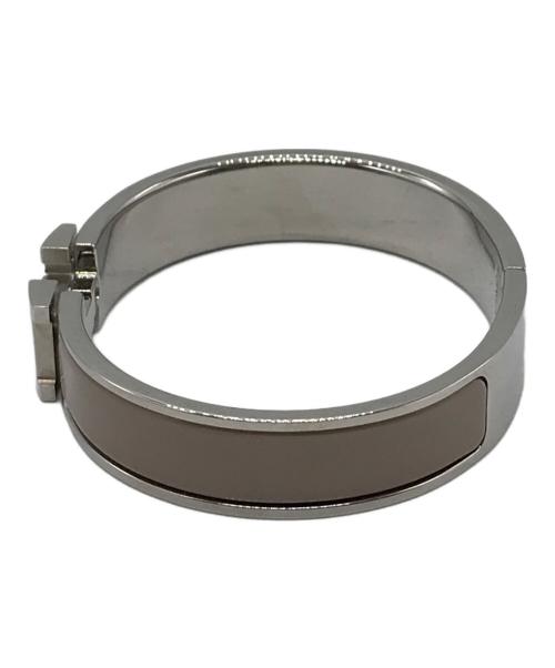 HERMES（エルメス）HERMES (エルメス) クリッククラック ブレスレット グレー サイズ:下記参照の古着・服飾アイテム
