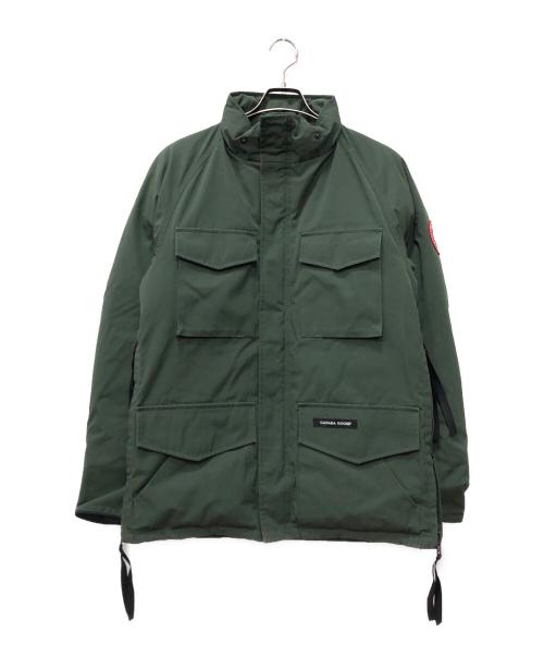 CANADA GOOSE（カナダグース）CANADA GOOSE (カナダグース) ダウンジャケット グリーン サイズ:Mの古着・服飾アイテム