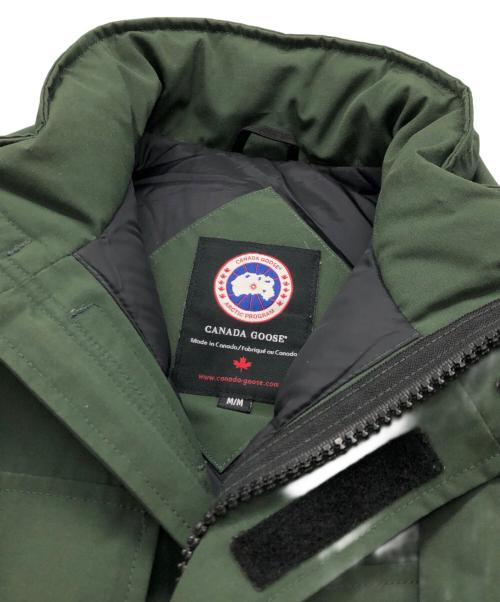 CANADA GOOSE（カナダグース）CANADA GOOSE (カナダグース) ダウンジャケット グリーン サイズ:Mの古着・服飾アイテム