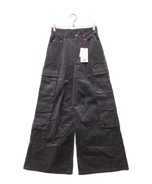 MAISON SPECIAL（メゾンスペシャル）MAISON SPECIAL (メゾンスペシャル) Corduroy Cargo Pants グレー サイズ:36 未使用品の古着・服飾アイテム