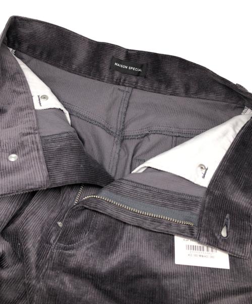 MAISON SPECIAL（メゾンスペシャル）MAISON SPECIAL (メゾンスペシャル) Corduroy Cargo Pants グレー サイズ:36 未使用品の古着・服飾アイテム