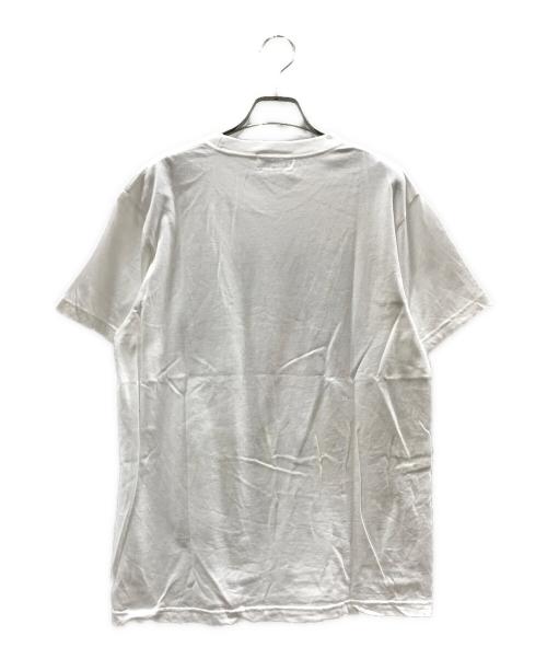 MEDICOM TOY LIFE ENTERTAINMENT（メディコムトイ・ライフエンターテイメント）MEDICOM TOY LIFE ENTERTAINMENT (メディコムトイ・ライフエンターテイメント) フォトプリントTシャツ ホワイト サイズ:Sの古着・服飾アイテム