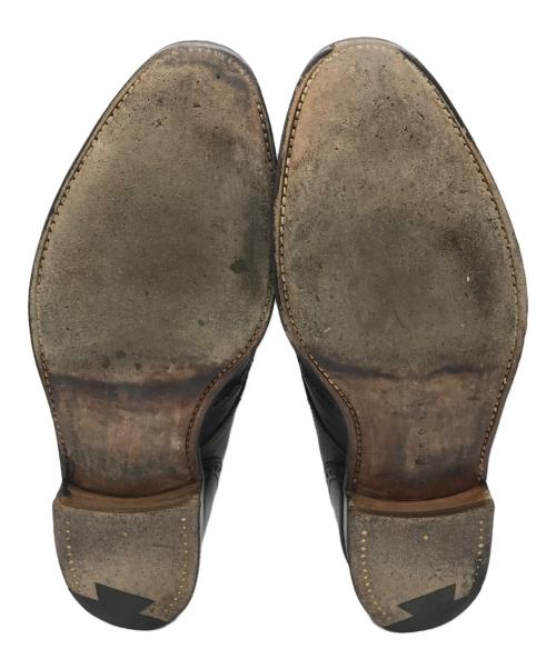 Crockett & Jones（クロケット＆ジョーンズ）Crockett & Jones (クロケット＆ジョーンズ) Paul Smith (ポールスミス) モンクストラップシューズ ブラウン サイズ:7の古着・服飾アイテム