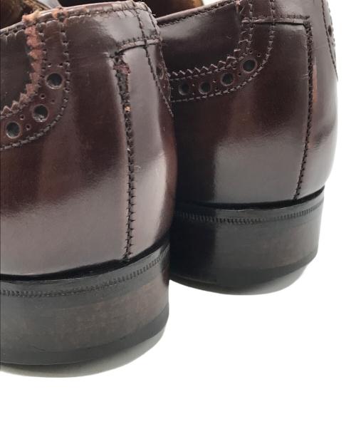 Crockett & Jones（クロケット＆ジョーンズ）Crockett & Jones (クロケット＆ジョーンズ) Paul Smith (ポールスミス) モンクストラップシューズ ブラウン サイズ:7の古着・服飾アイテム