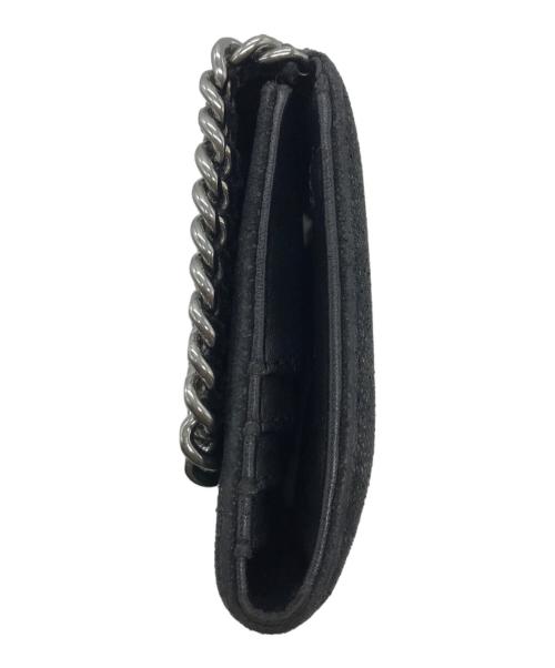 STELLA McCARTNEY（ステラマッカートニー）STELLA McCARTNEY (ステラマッカートニー) SMALL FLAP WALLET FALABELLA ブラック サイズ:下記参照の古着・服飾アイテム