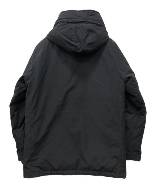 DANTON（ダントン）DANTON (ダントン) FAKE FUR HOODED DOWN JACKET ブラック サイズ:42の古着・服飾アイテム